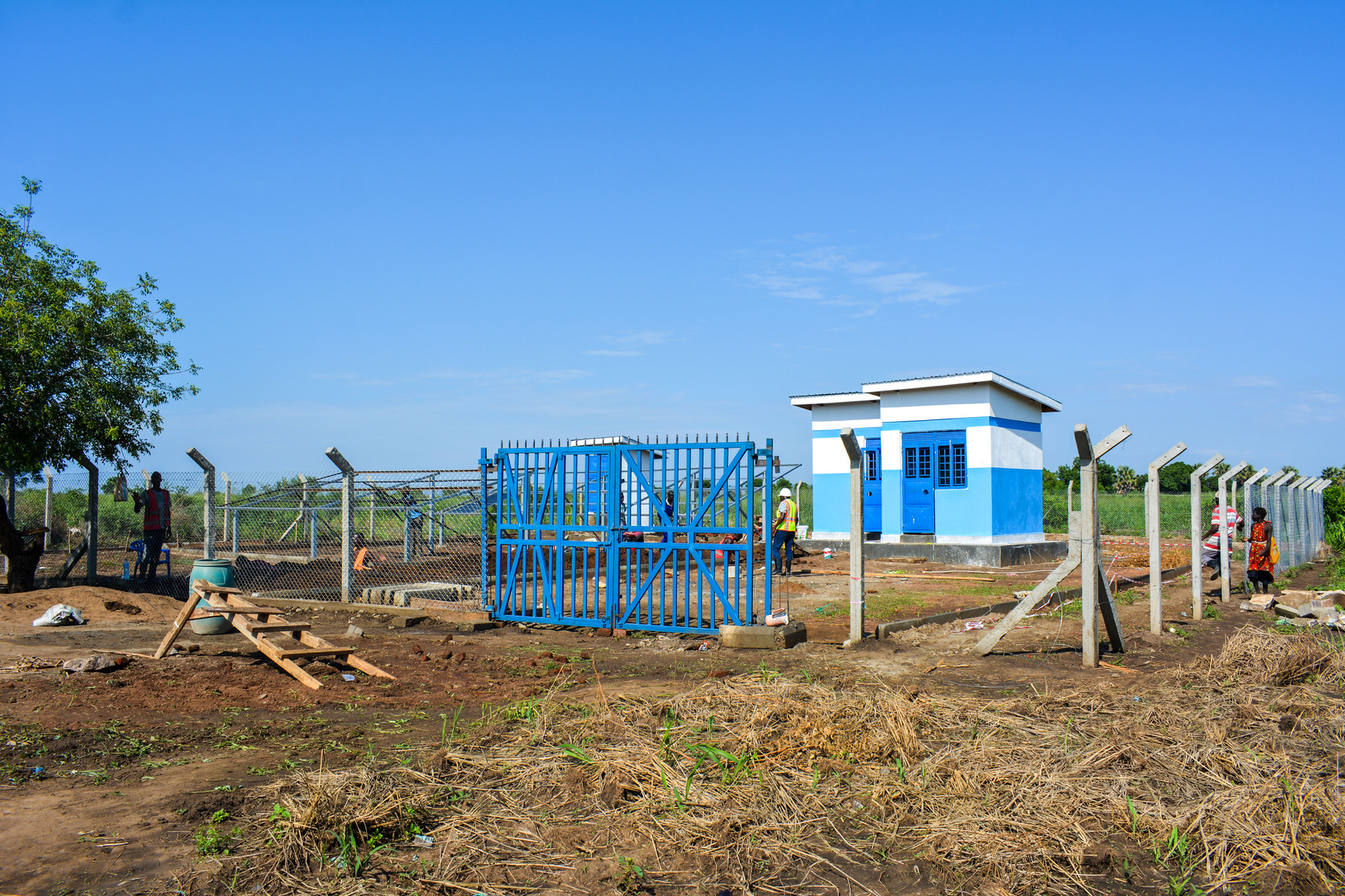 Mukale Solar Motorized system under construction